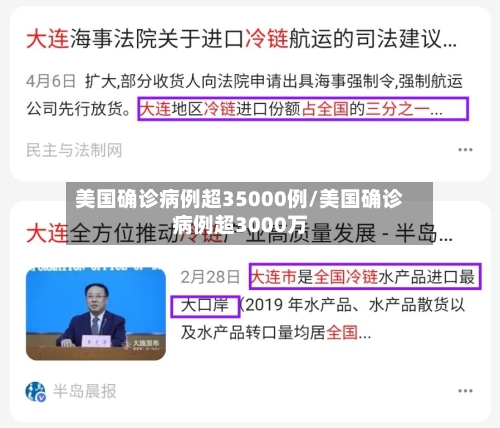美国确诊病例超35000例/美国确诊病例超3000万-第2张图片