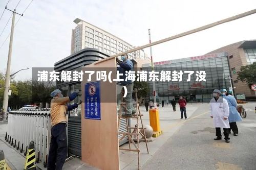 浦东解封了吗(上海浦东解封了没)-第3张图片