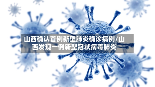 山西确认首例新型肺炎确诊病例/山西发现一例新型冠状病毒肺炎