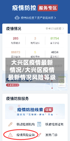 大兴区疫情最新情况/大兴区疫情最新情况风险等级-第2张图片