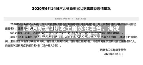 【北京新增3例本土确诊在丰台、海淀,北京新增病例涉及海淀】-第2张图片