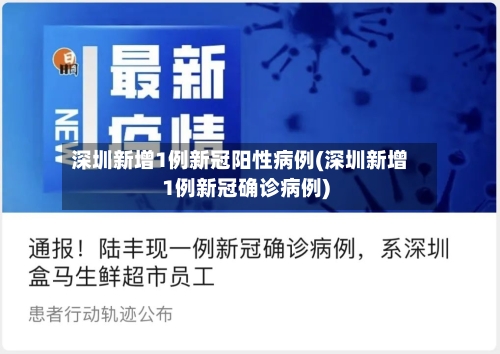 深圳新增1例新冠阳性病例(深圳新增1例新冠确诊病例)-第3张图片