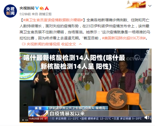 喀什最新核酸检测14人阳性(喀什最新核酸检测14人呈 阳性)-第2张图片