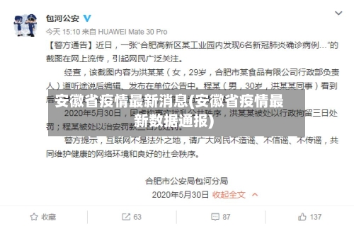 安徽省疫情最新消息(安徽省疫情最新数据通报)-第2张图片