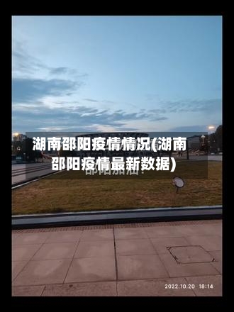 湖南邵阳疫情情况(湖南邵阳疫情最新数据)-第2张图片