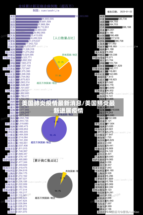 美国肺炎疫情最新消息/美国肺炎最新进展疫情-第3张图片