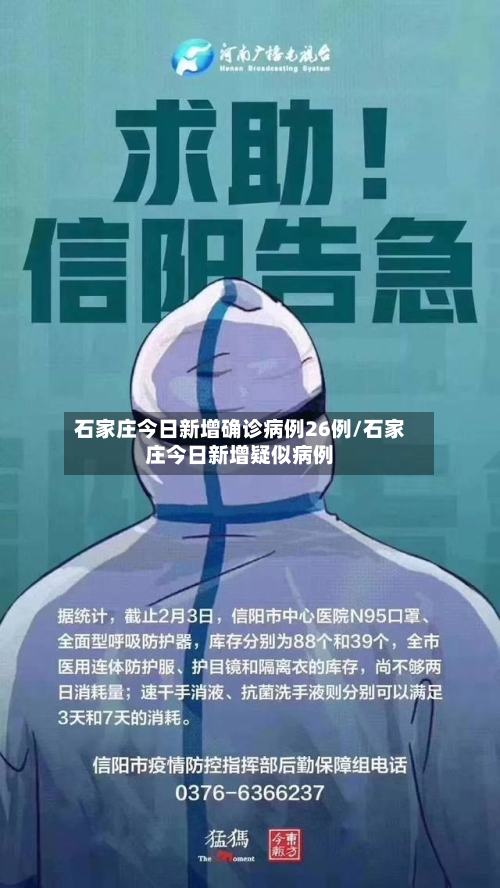 石家庄今日新增确诊病例26例/石家庄今日新增疑似病例