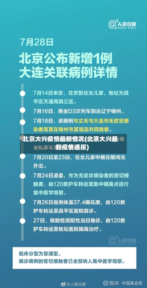 北京大兴疫情最新情况(北京大兴最新疫情通报)