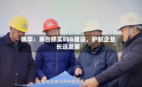 陈华：茅台抓实ESG建设	，护航企业长远发展-第2张图片