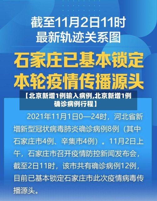 【北京新增1例输入病例,北京新增1例确诊病例行程】