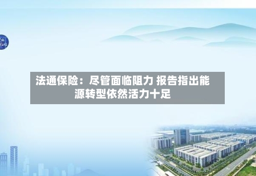 法通保险：尽管面临阻力 报告指出能源转型依然活力十足